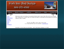 Tablet Screenshot of irishinnandsuites.com
